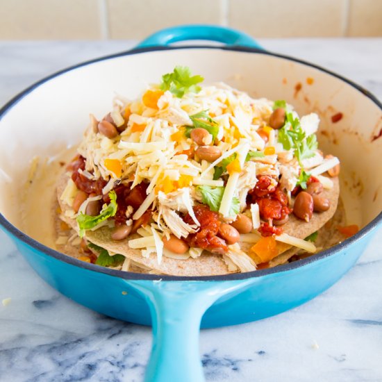 Monster Skillet Quesadilla