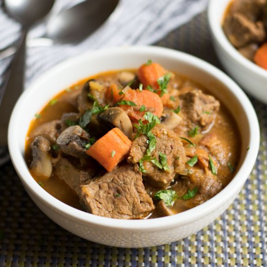 Pressure Cooker Beef Stew