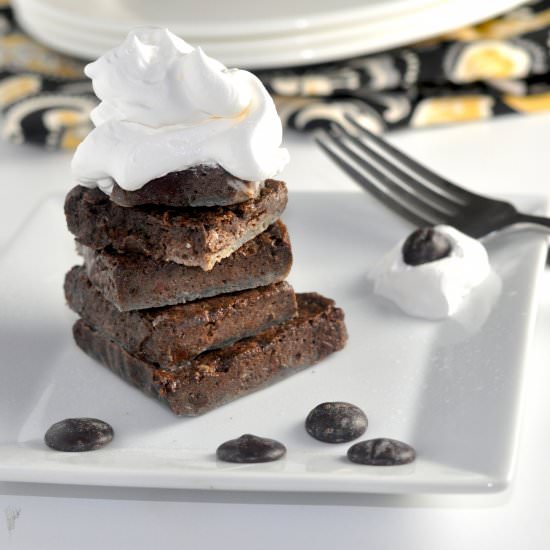 Low Carb Chocolate Chunk Brownies