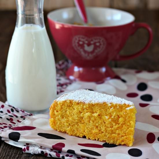 Pumpkin and Almond Cake