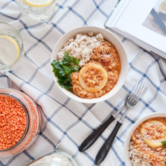 Tomato & Lentil Stew