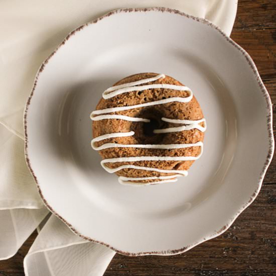 Mocha Cake Doughnuts