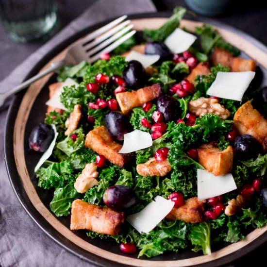 Kale and Pork Belly Salad