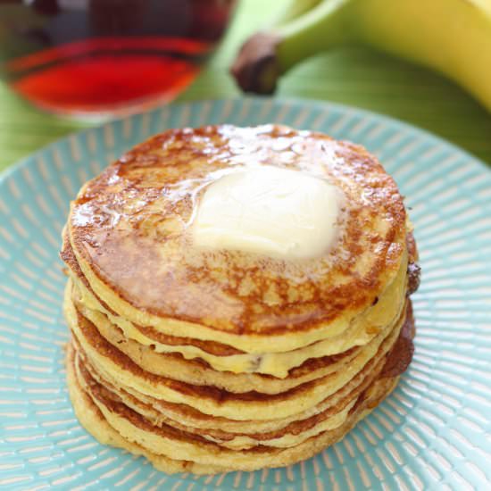 Four-Ingredient Protein Pancakes