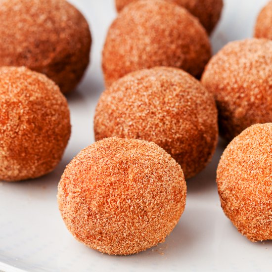 Cinnamon Sugar Donut Holes