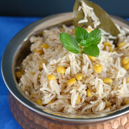 Chana Dal Pulao