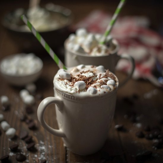 Hot Chocolate w/ Whipped Cream