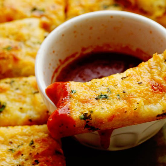 Garlic Cheese Breadsticks