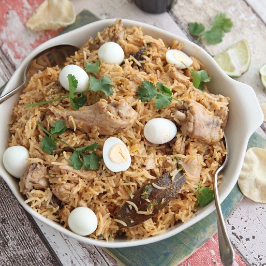 Chicken Zafrani Pulao