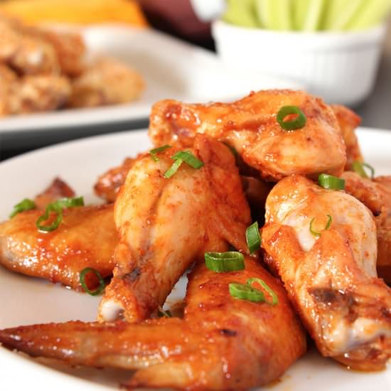 Sweet and Spicy Chicken Wings