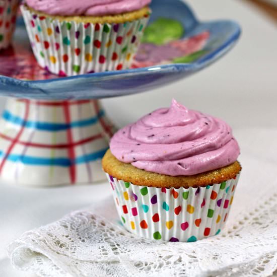 Blueberry Cupcakes