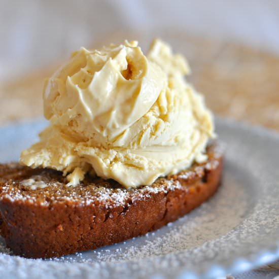 No churn salted caramel ice cream