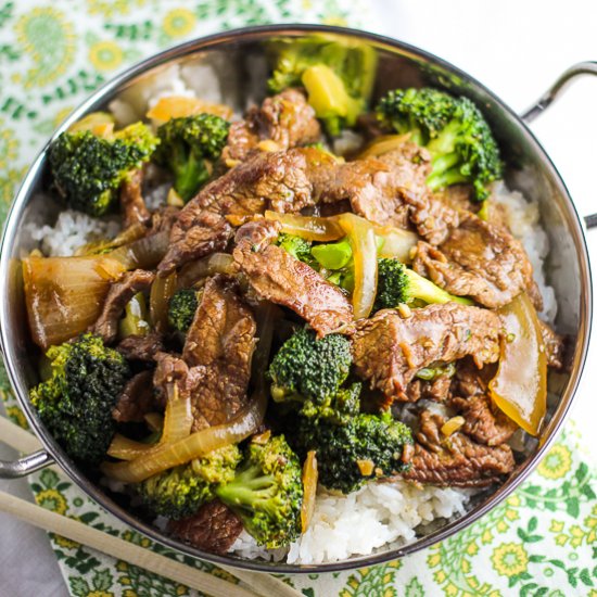 Takeout-Style Beef and Broccoli