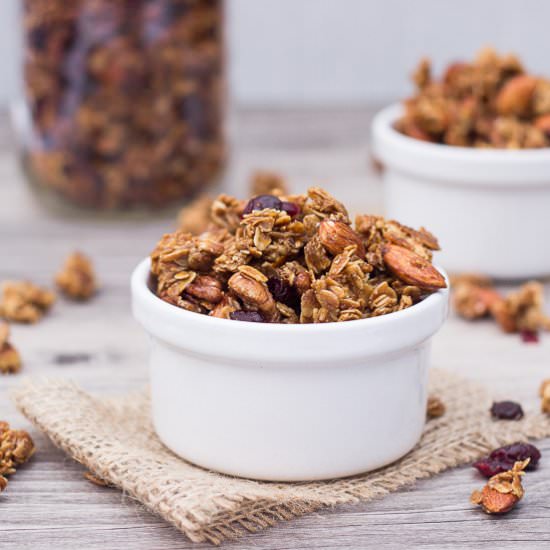 Maple Cinnanmon Granola