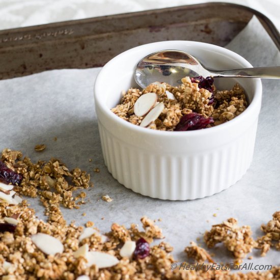 Cranberry Almond Granola