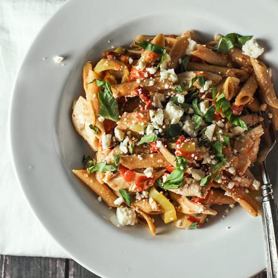 Lemony Chicken Pasta