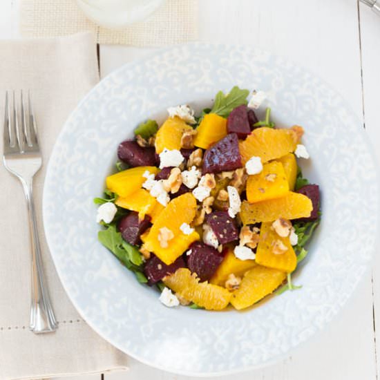 Roasted Beet and Orange Salad