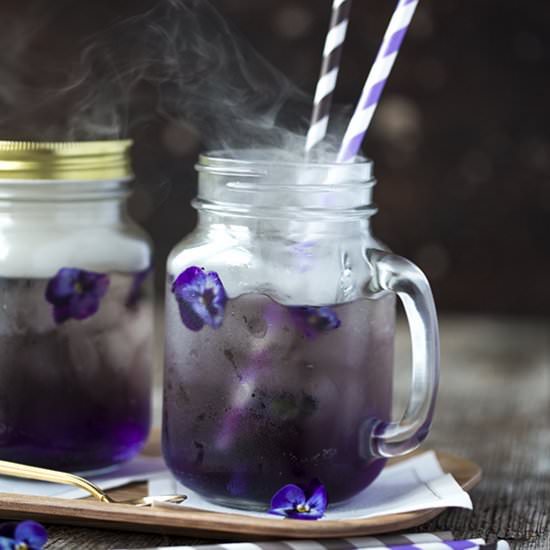 Smoking Violets Cocktail