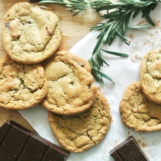 Olive Oil, Rosemary & Salted Cookie