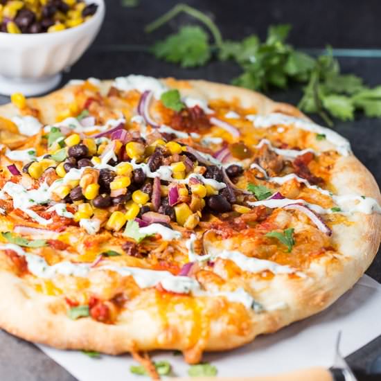 Chipotle Chicken Pizza