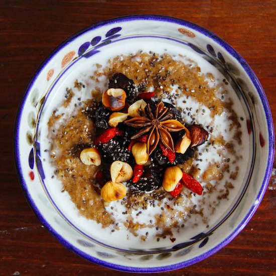 Chai Spiced Oatmeal