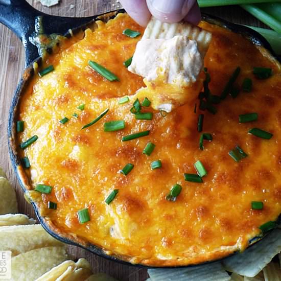 Buffalo Ranch Chicken Dip