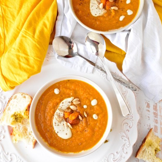 Roasted Butternut Squash soup