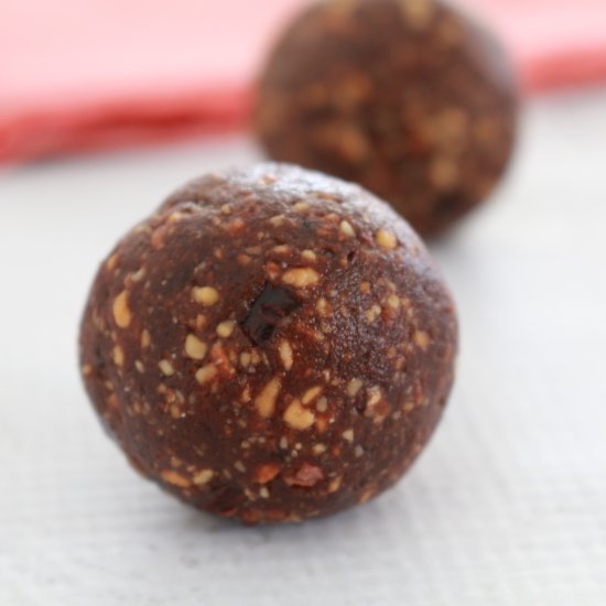 Double Choc Brownie Bliss Balls