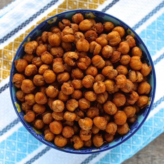 Crispy Spiced Chickpeas