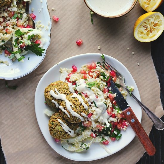 Baked Falafels