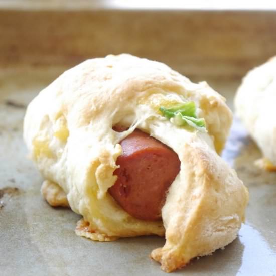 Jalapeño Cheddar Pigs in a Blanket