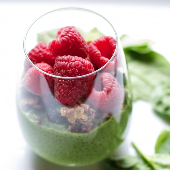 SuperGREEN Chia Pudding