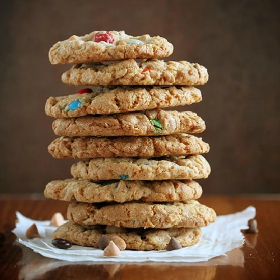 Old Fashioned Monster Cookies