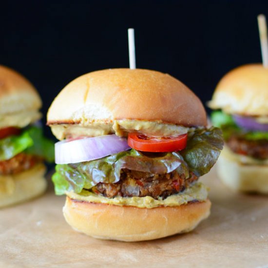 Game Day Vegan Chipotle Sliders