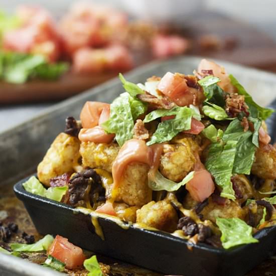 Loaded Cheeseburger Totchos