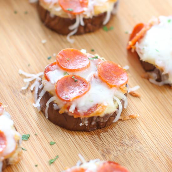 Eggplant Pizzas