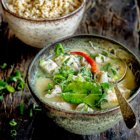 Thai Fish Curry with Coconut Milk