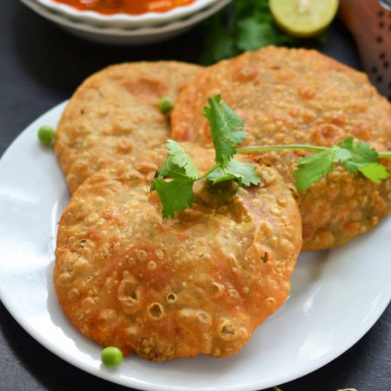 Matar Kachori | Peas Kachori