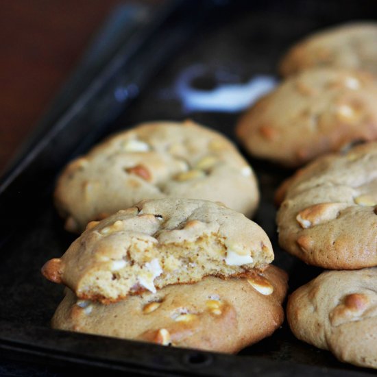 White Chocolate Chip Cookies