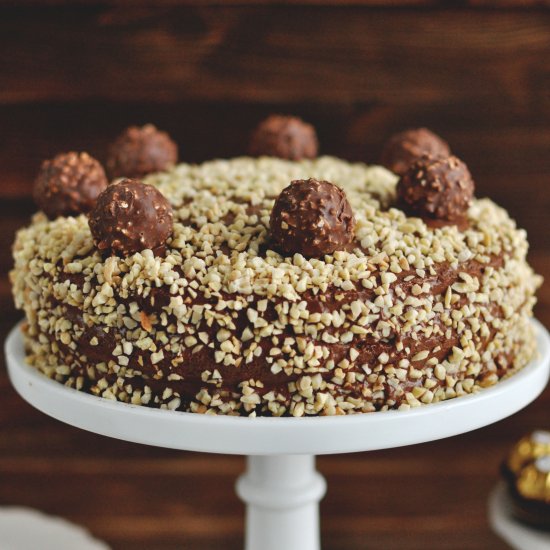 Ferrero Rocher Cake