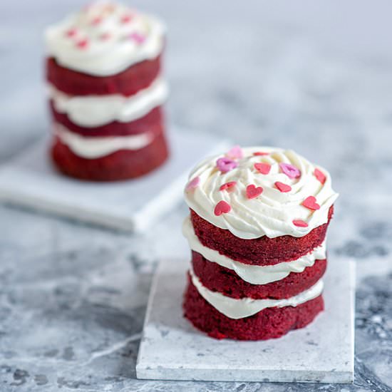 Red Velvet Mini Cakes