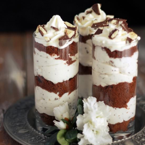 Chocolate-Mint Cheesecakes