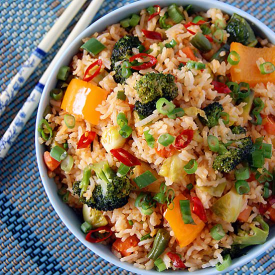 Spicy Asian Fried Rice