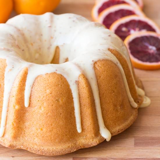 Blood Orange Pound Cake