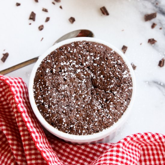 Fudgy Chocolate Cake Cups