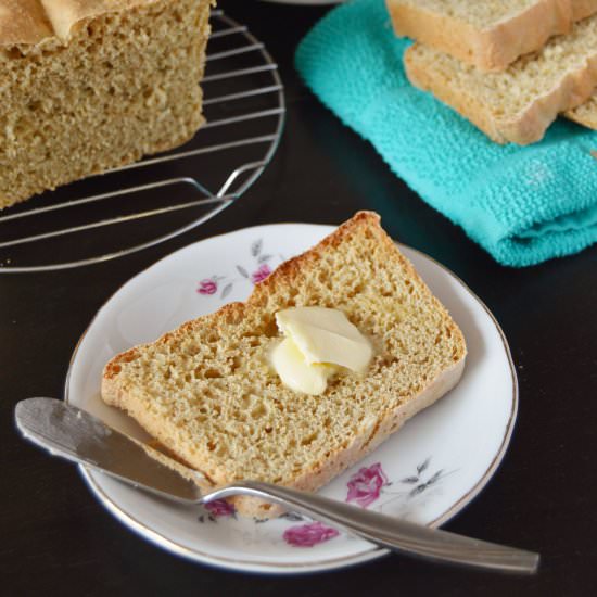 Whole Wheat English Muffin Bread