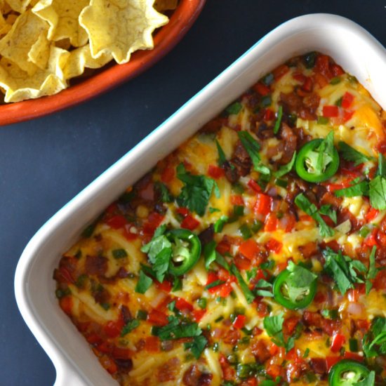 Bacon & Smoked Gouda Queso Fundido