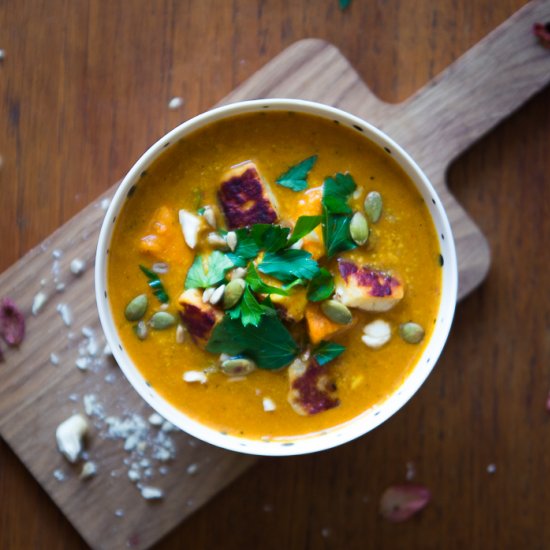 Sweet potato garam masala pot