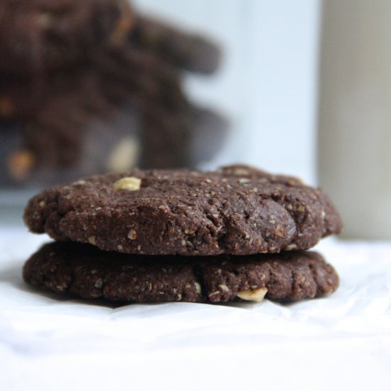 Chocolate Oat Cookies