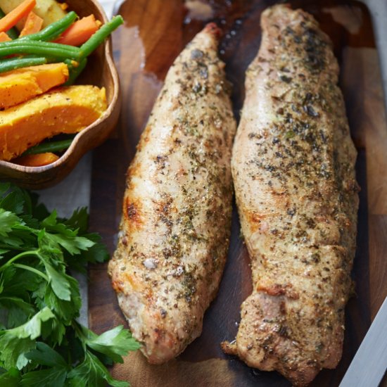 Pork Tenderloin Baked in the Oven